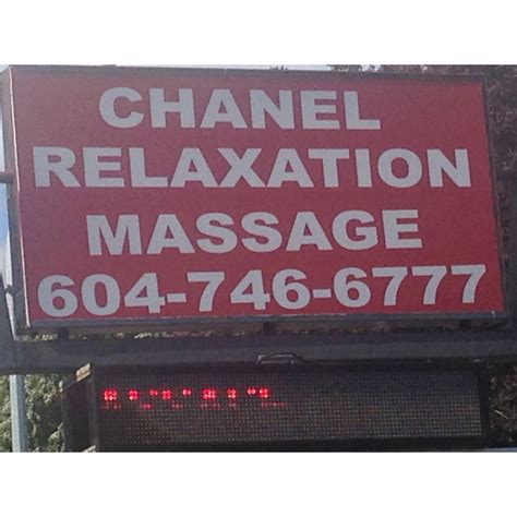 Chanel Relaxation Massage, Abbotsford, BC .